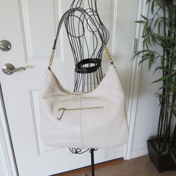 Like New Ivory Leather Calvin Klein Tote - Picture 16 of 16